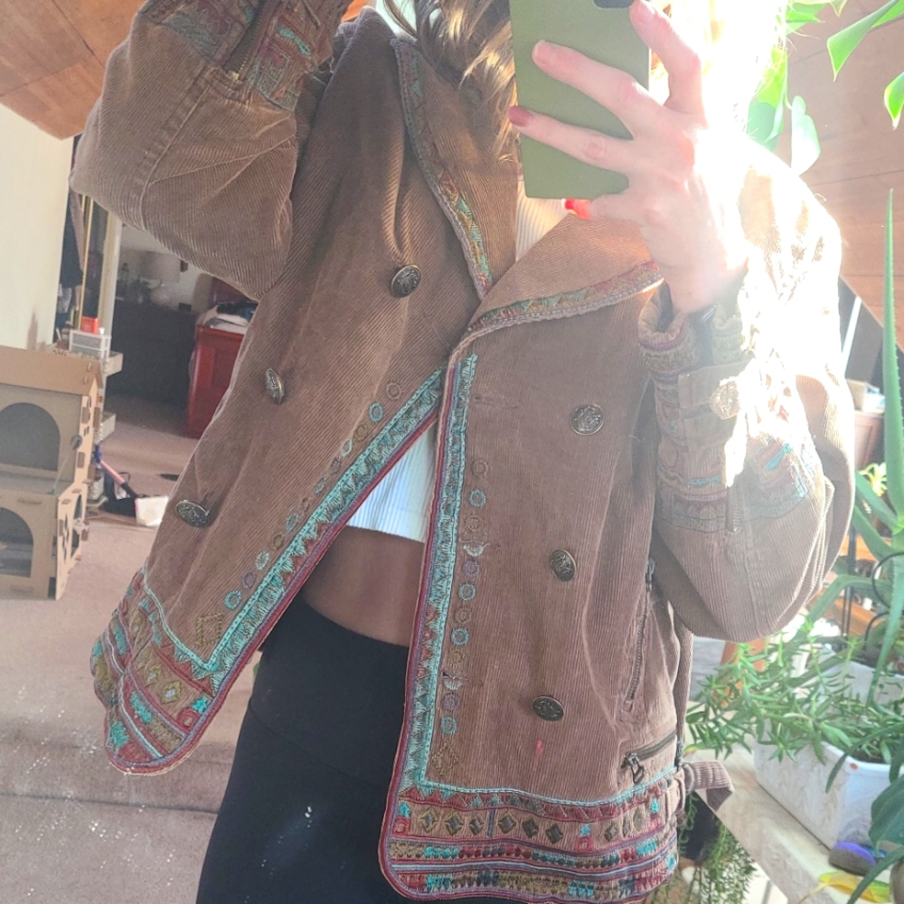 XOXO corduroy jacket
